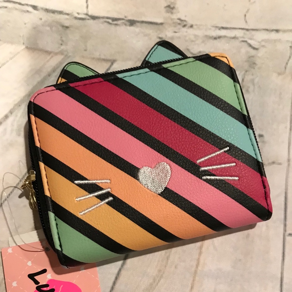 Betsey Johnson Rainbow LBSASSY wallet
